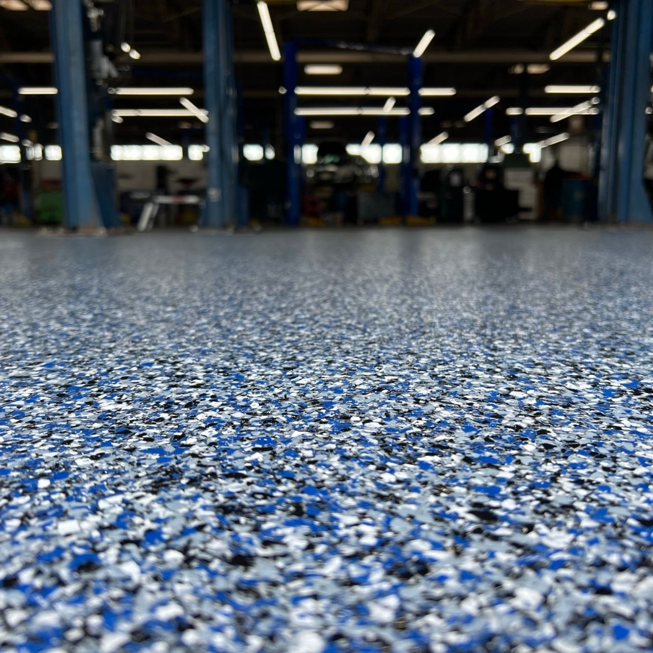 Auto shop showroom floor coating Osage Beach MO β Shipp-Mates Epoxy of the Ozarks