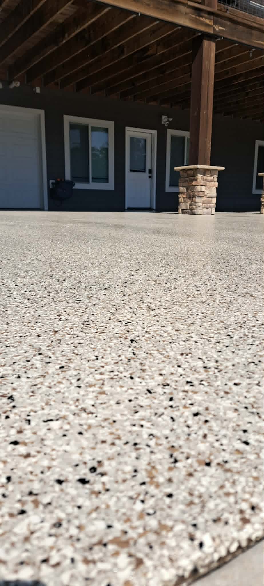 Patio outdoor concrete coating Osage Beach MO β Shipp-Mates Epoxy of the Ozarks